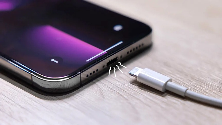 iphone bị lỗi chân sạc