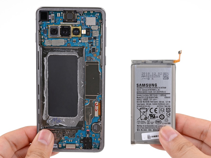 pin điện thoại samsung hư