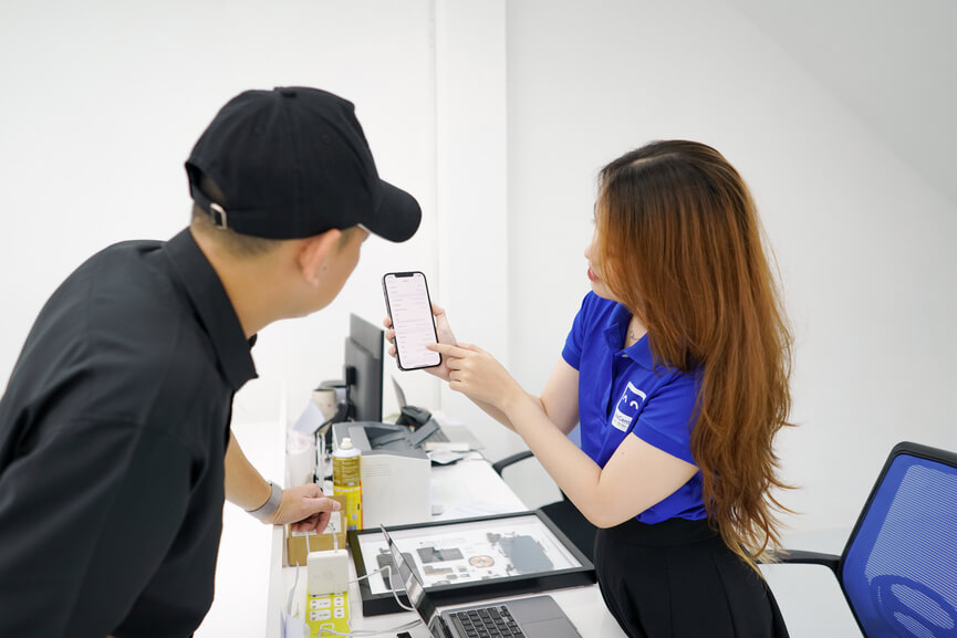 lưu ý sau khi thay pin iphone