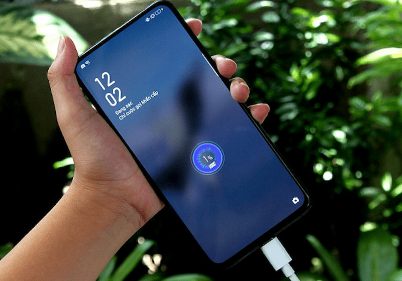 oppo sạc không vào pin