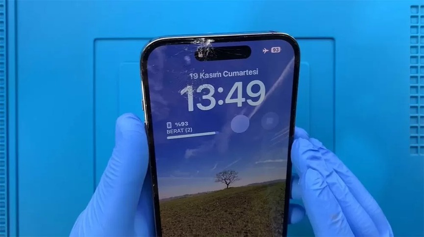 màn hình iphone bị vỡ