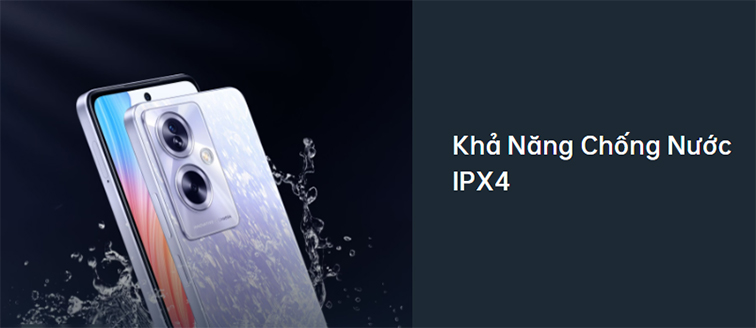 oppo a79 chống nước IPX4