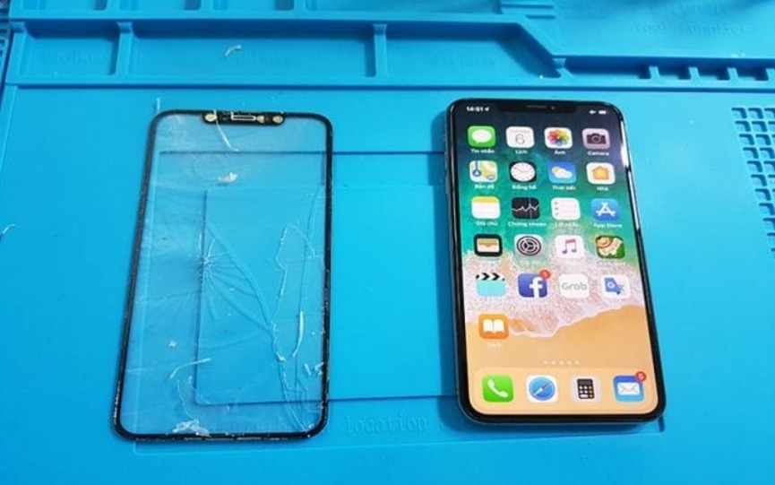 Thay ép mặt kính iPhone 12 Pro Max