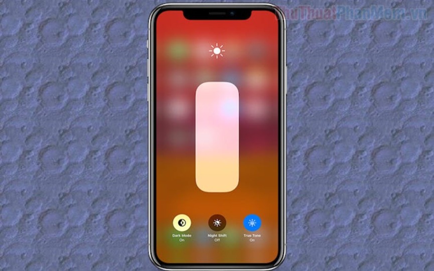 độ sáng màn hình iphone 12