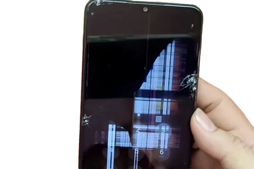 Dấu hiệu màn hình Samsung Galaxy M12 bị hư