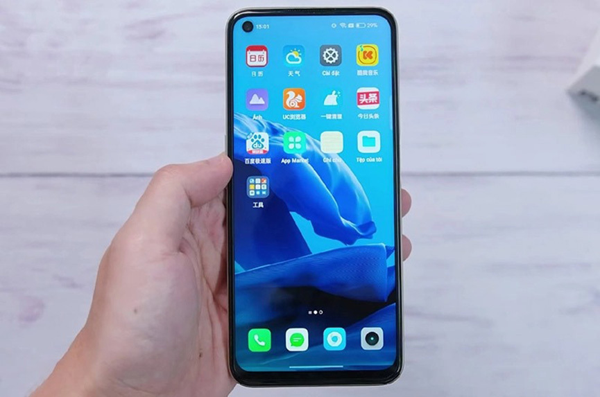 màn hình realme bị hư