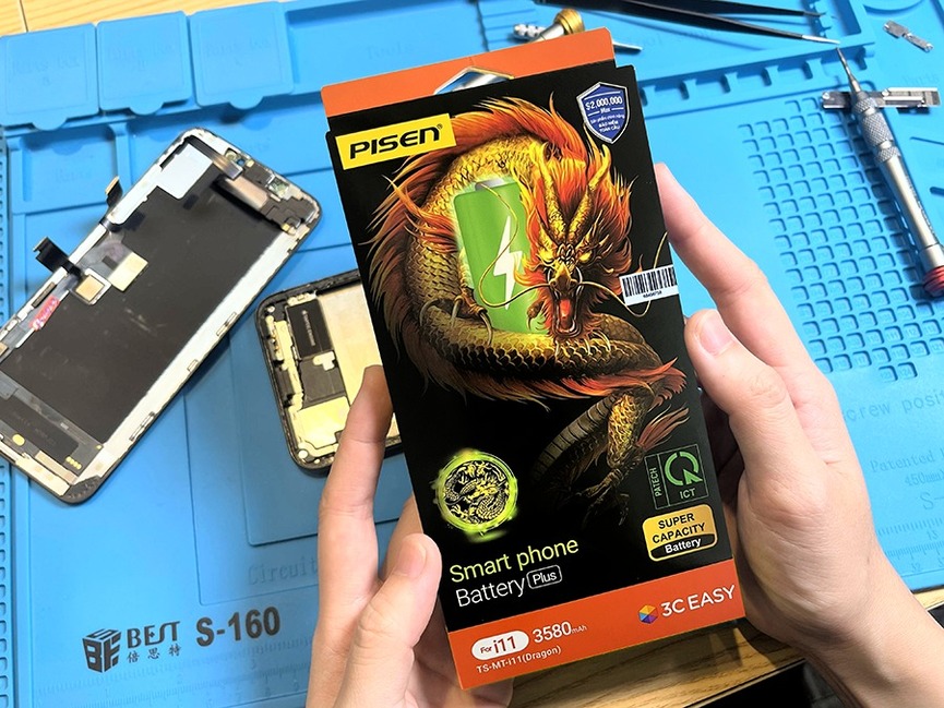 Thay pin Pisen iPhone 11 Pro chính hãng