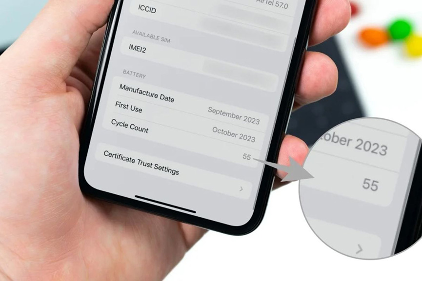 tuổi đời pin iphone 11 pro max