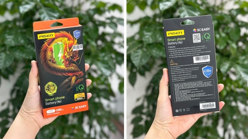 Cách nhận biết pin Pisen chính hãng