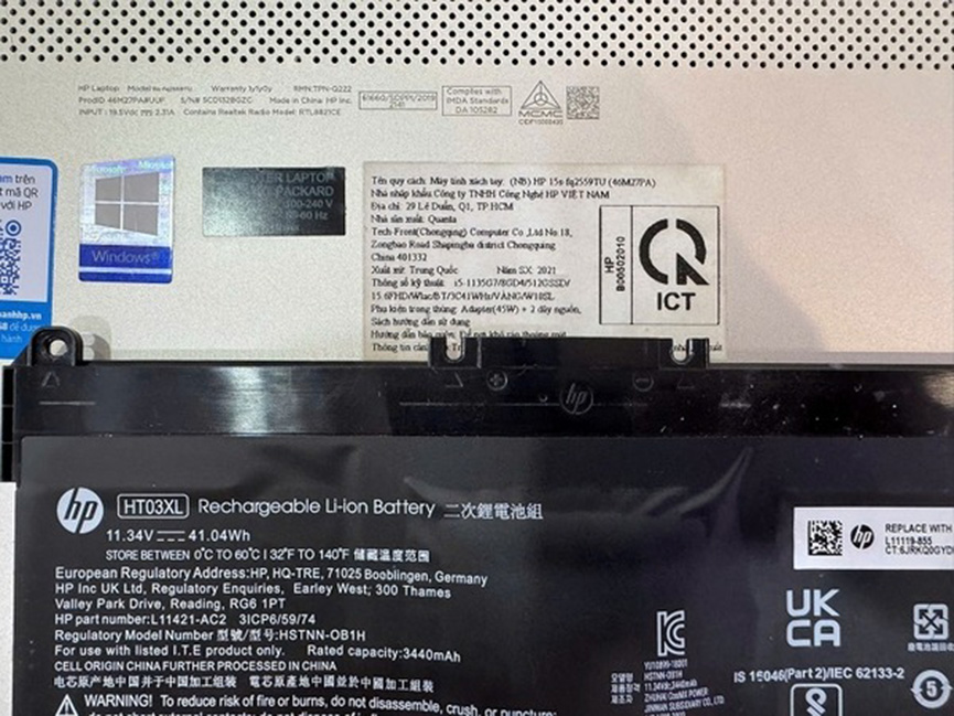 Có nên tự thay pin laptop HP tại nhà?