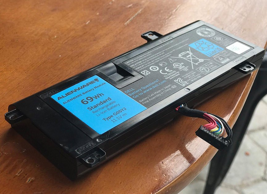 chi phí thay pin laptop Asus