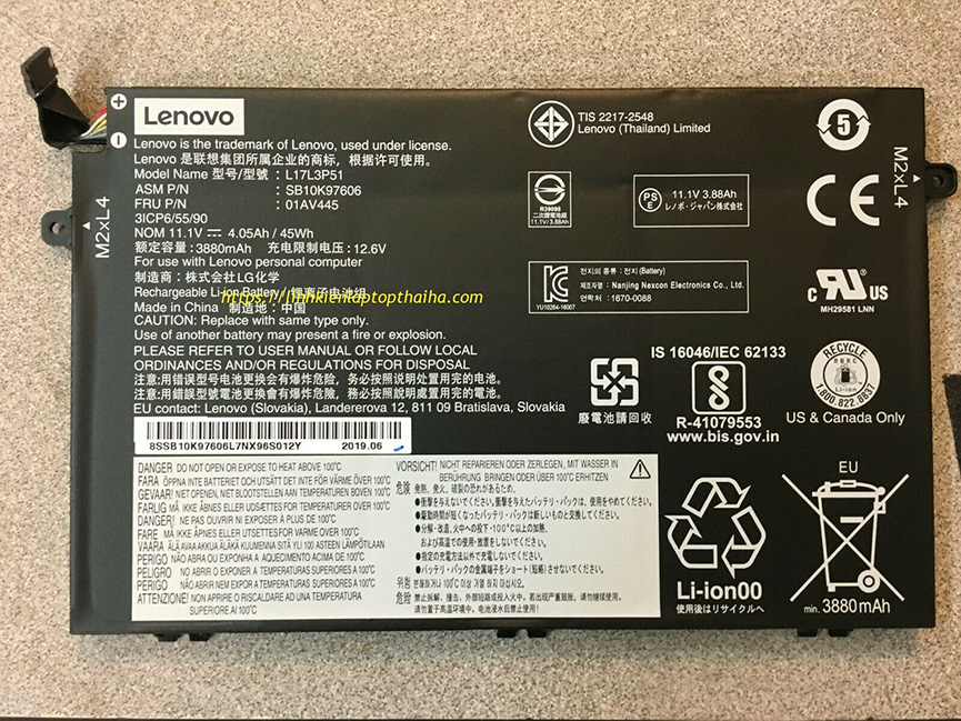 Tại sao nên thay pin laptop Lenovo chính hãng?