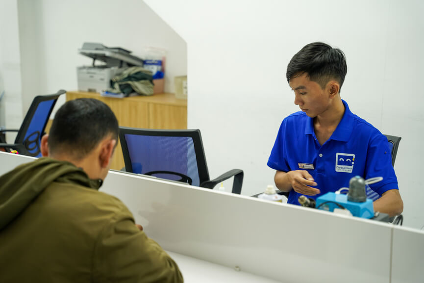 Tiếp nhận thiết bị