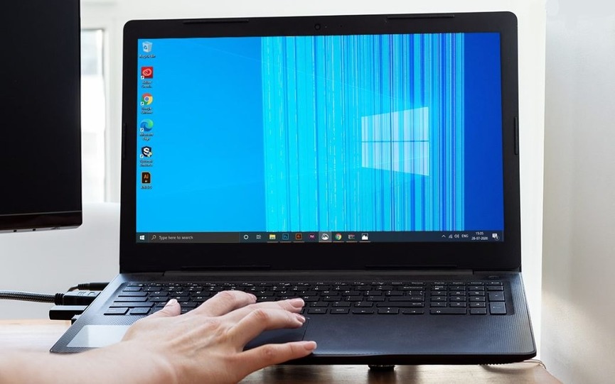 Màn hình xuất hiện sọc ngang, sọc dọc