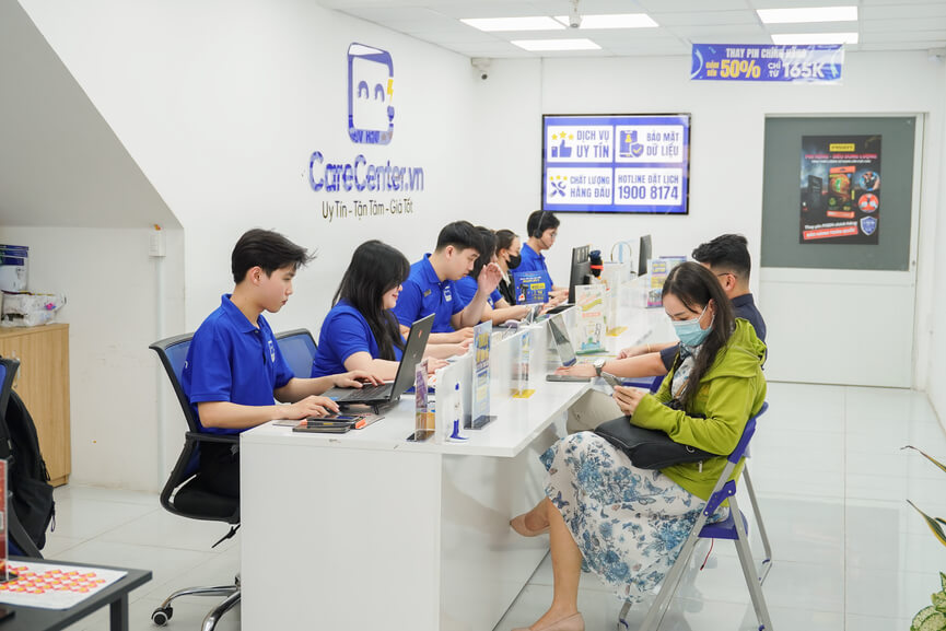 Tiếp nhận & kiểm tra tình trạng bàn phím