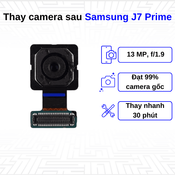 th&ocirc;ng số kỹ thuật của camera samsung j7 prime