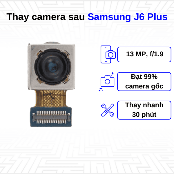 th&ocirc;ng số kỹ thuật của camera samsung j6 plus