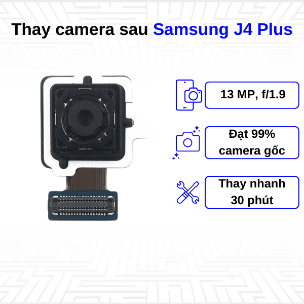 thông số kỹ thuật của camera samsung j4 plus