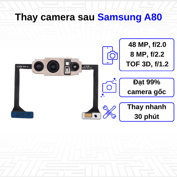 th&ocirc;ng số kỹ thuật của camera samsung a80
