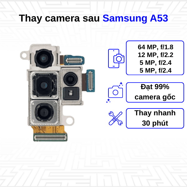 thông số kỹ thuật của camera samsung a53