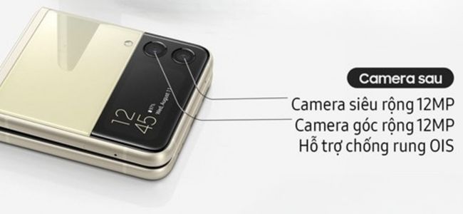 specifications camera samsung z flip3