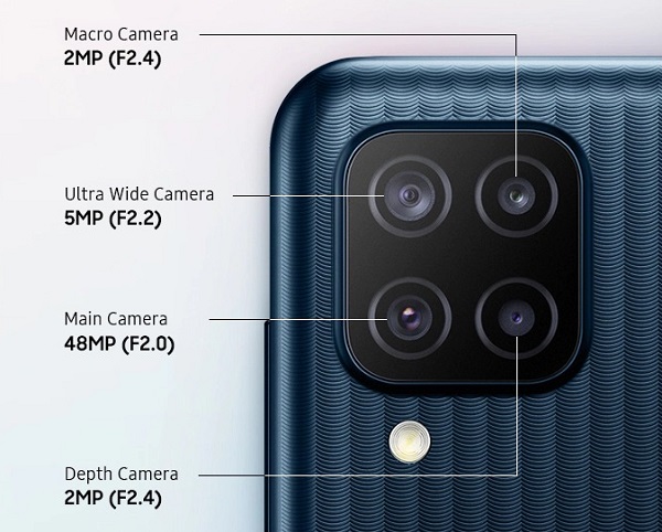 thông số kỹ thuật của camera samsung m12