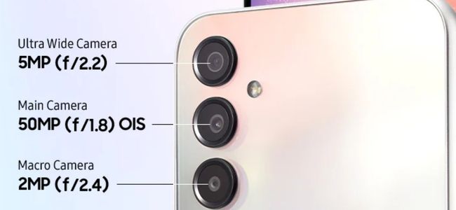 th&ocirc;ng số kỹ thuật của camera samsung a24