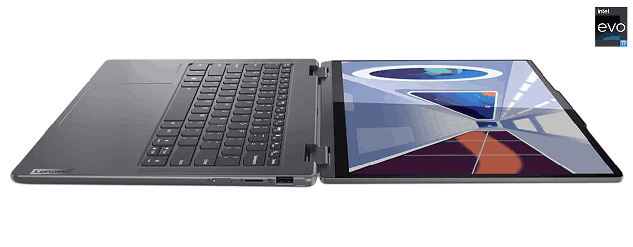 laptop lenovo thiết kế gập