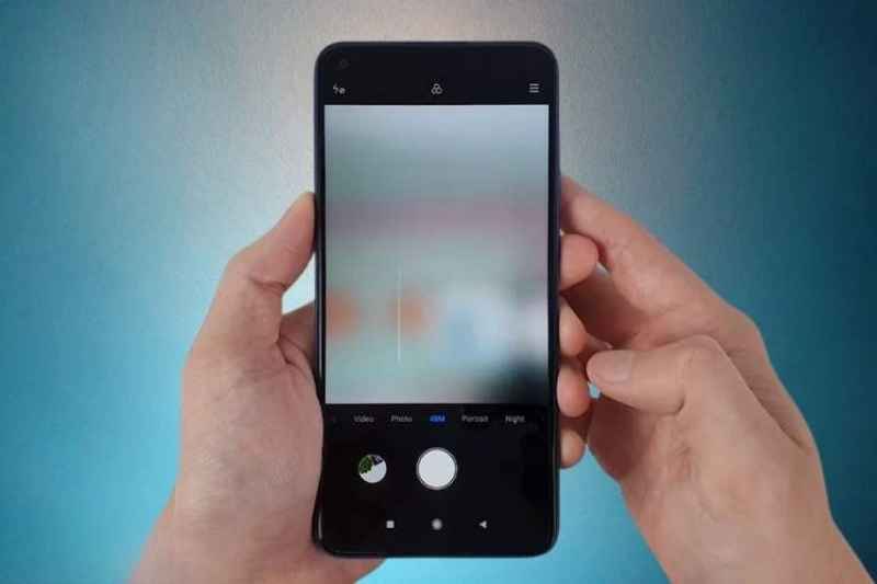 camera trước Xiaomi bị mờ