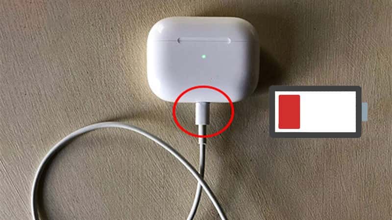 dấu hiệu dock airpods bị lỗi